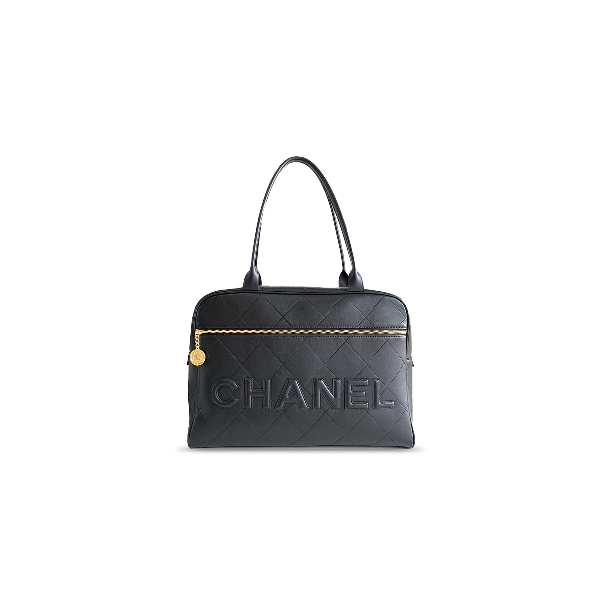 Ch**el maxi logo bowling bag 1495076 (45*30*15cm)